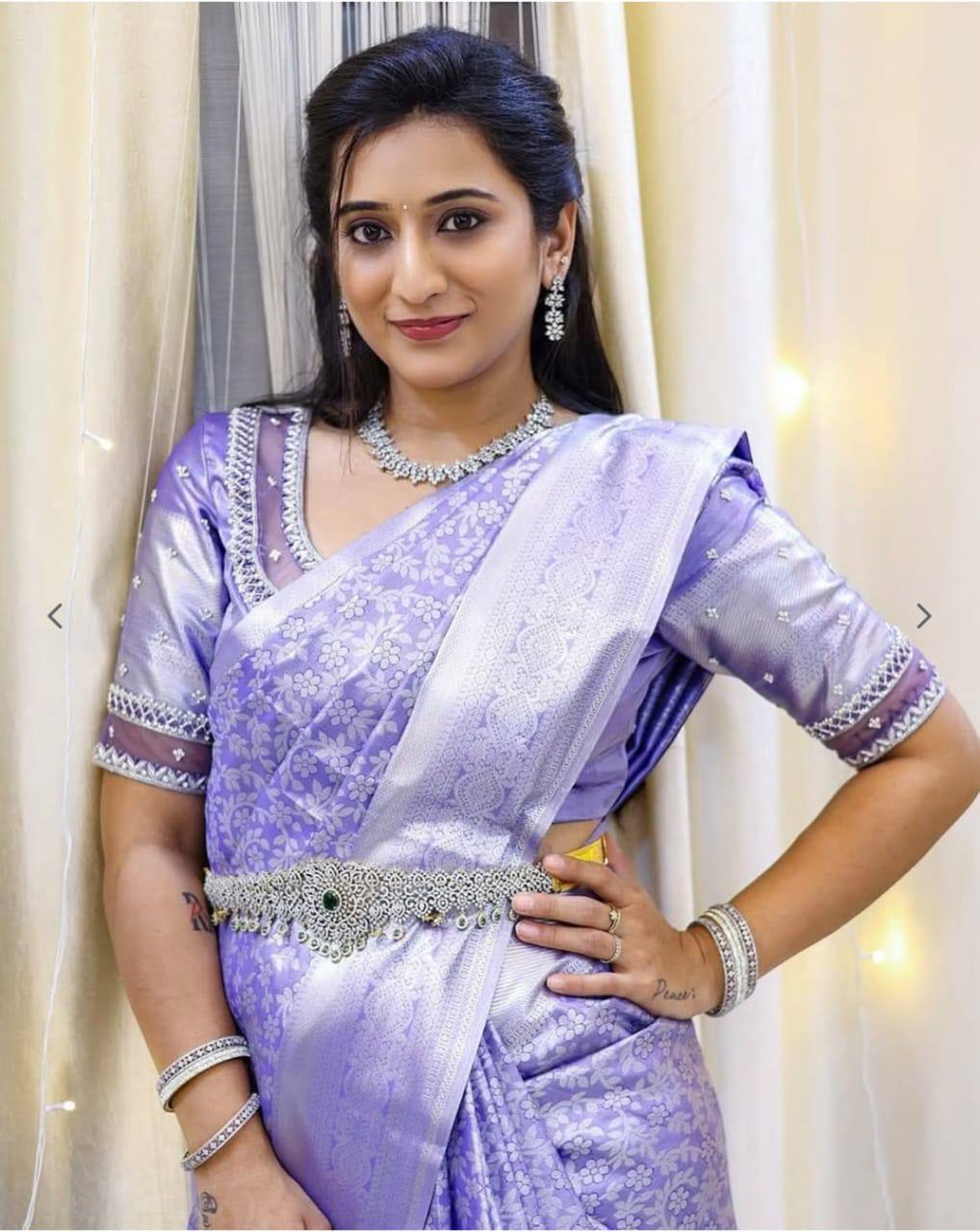 Ventura Saree Crafted for Light and Easy Draping