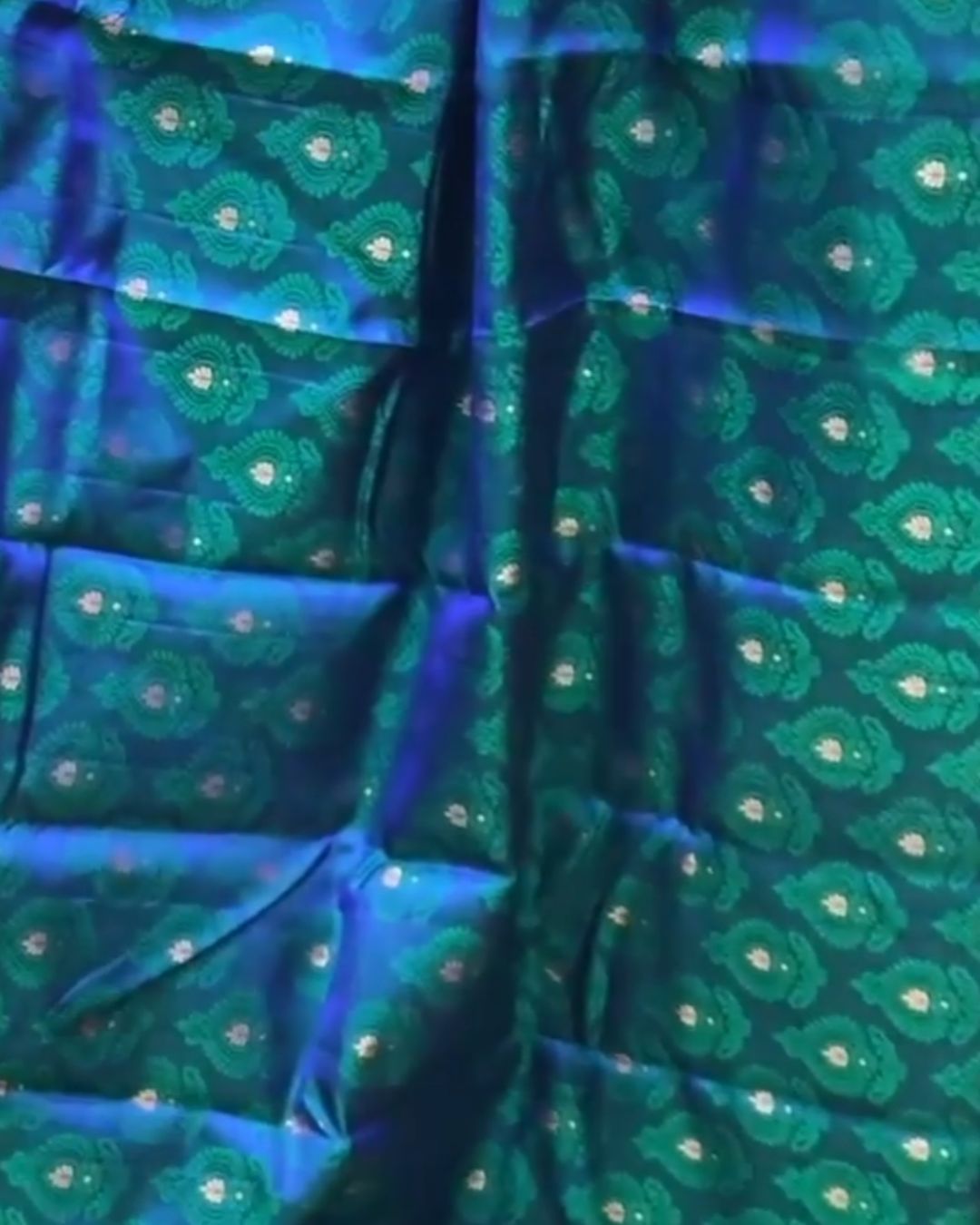 Peacock heritage Silk Saree