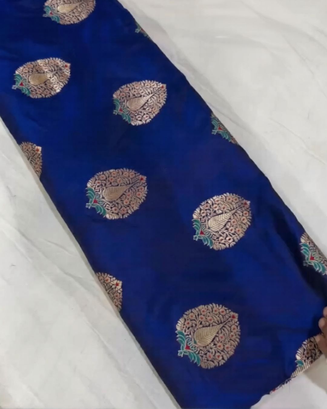 Royal Leaf Silk Saree