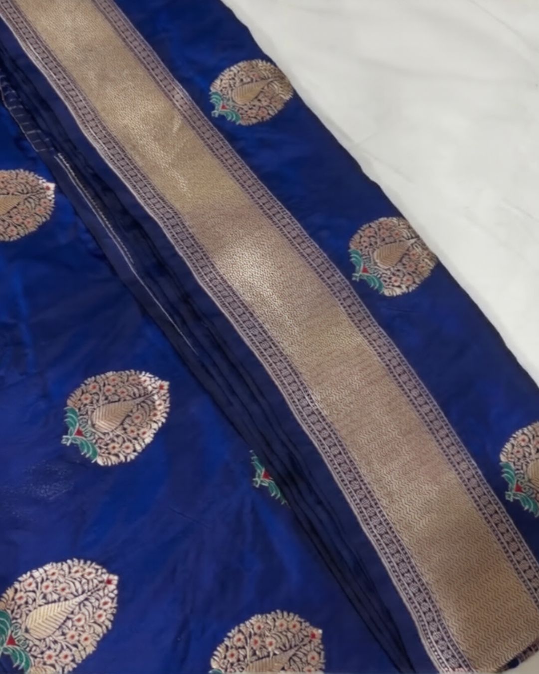 Royal Leaf Silk Saree