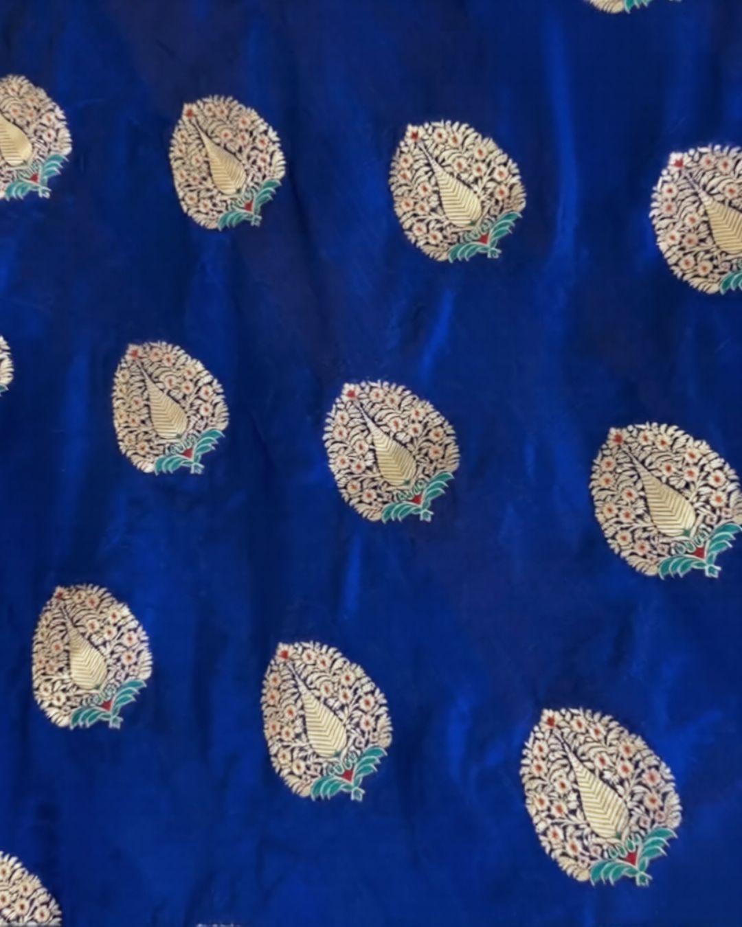 Royal Leaf Silk Saree