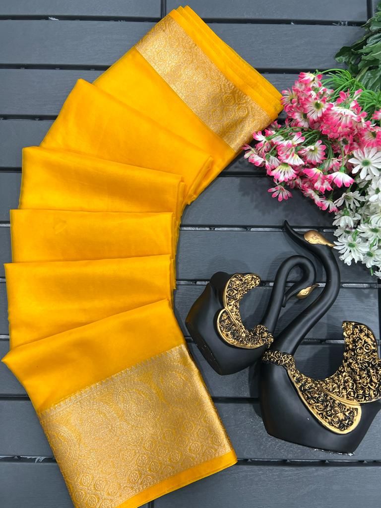 Oganza Pattu Silk Saree