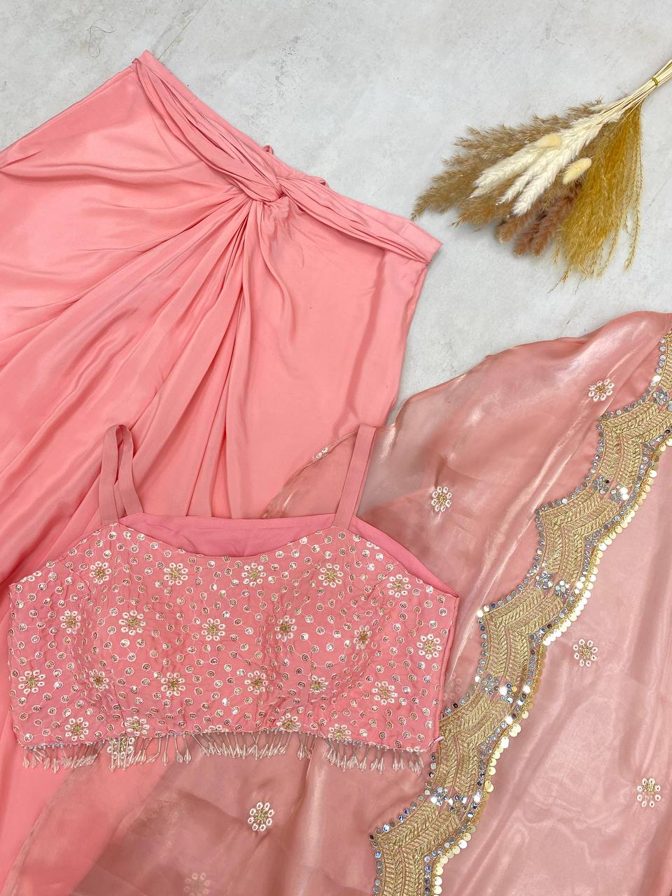 NEW THREE PIECE INDO WESTERN OUTFIT FOR TRENDY WEDDING SEASON