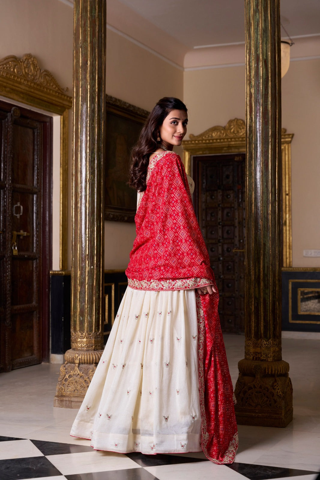 Vichitra Silk Lehenga