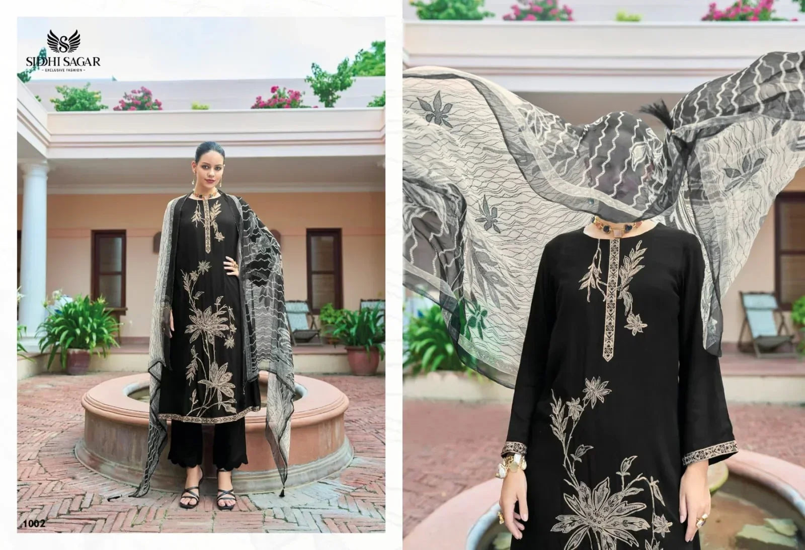Siddhi Sagar SAANVI Collection Elegant Winter Wear Suit Set With Digital Print Dupatta